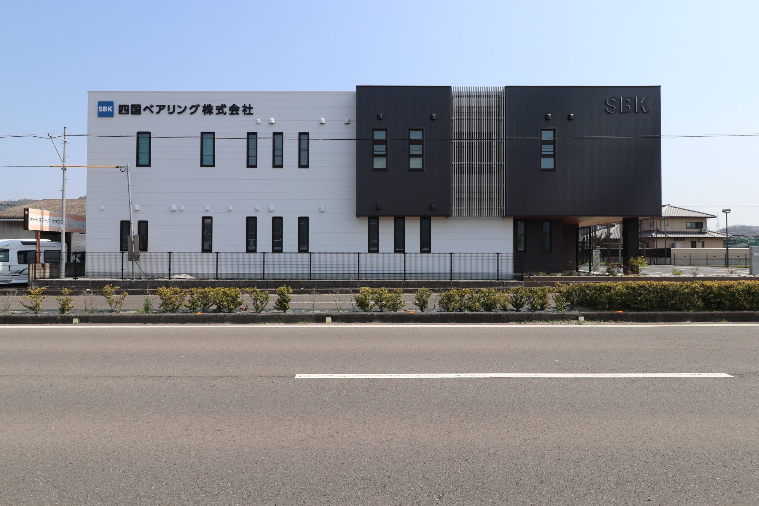 香川県高松市物流センター外観