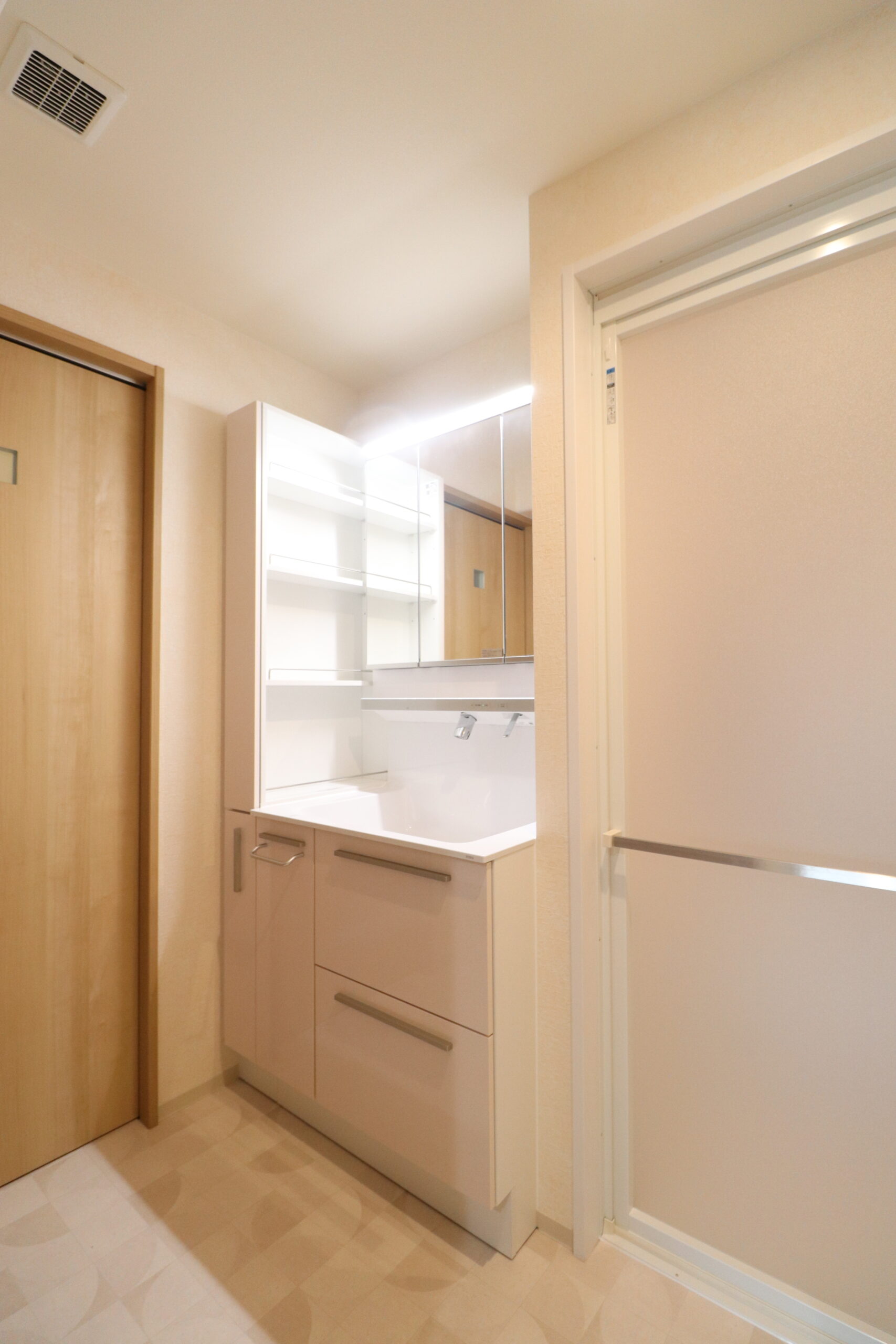 香川高松マンションリノベーション洗面所