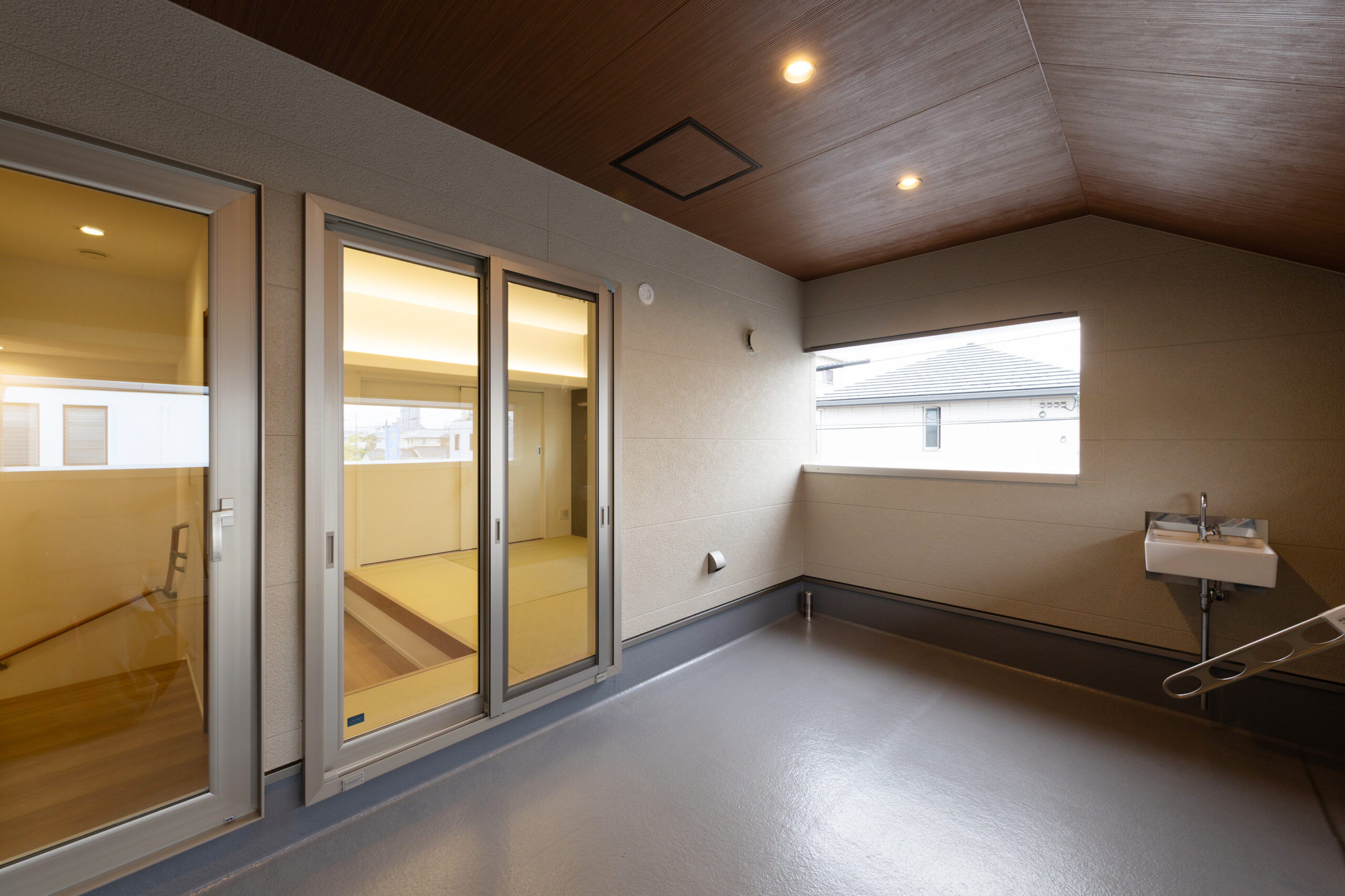 香川県高松市バルコニー屋根