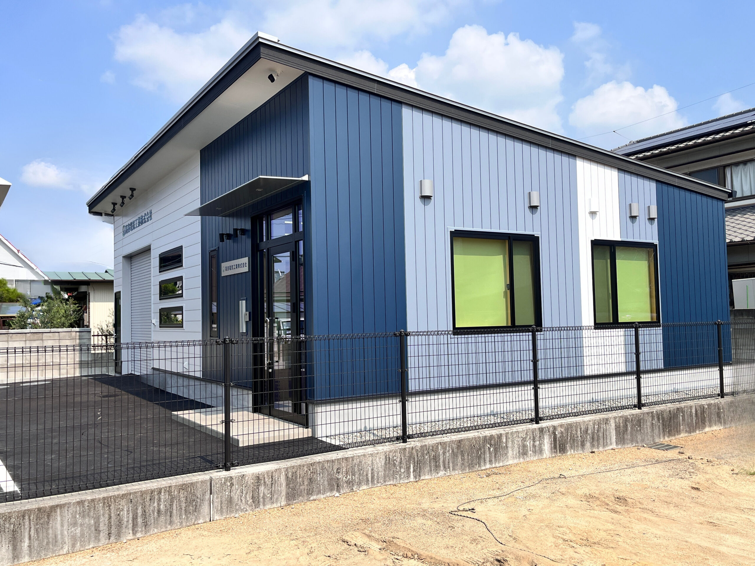 香川県高松市事務所外観サイディング