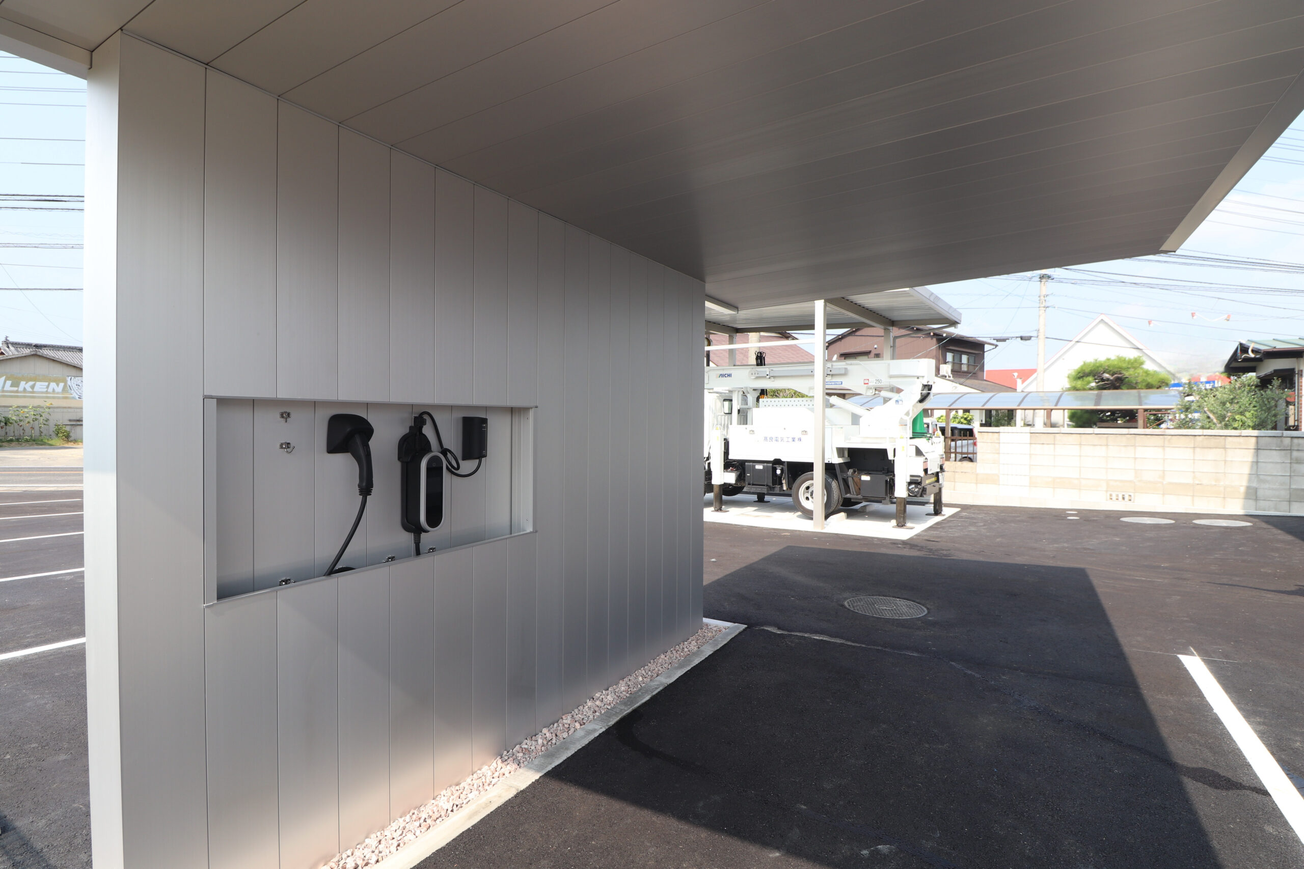 香川県高松市カーポートEV